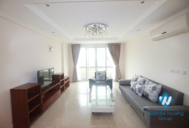 Spacious and bright apartment for rent in Ciputra, Tay Ho, Hanoi